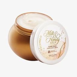 Love Nature Oriflame Milk & Honey Gold Classic Grace Hand & Body Cream - 250G-39