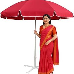 RAINPOPSON Crank Lift Poolside Umbrella for Summer-image-22