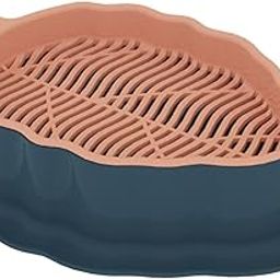 Cats Grass Sprouter Tray with Drain Holes for Garden Greens Greenhouse Blue Orange-25