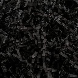 Shredded Paper for Gift Box & Packaging Material Decorative Filler Crinkle Cut Paper any occasion such as Birthday, Anniversary, Wedding (500Grm) (Black)-32