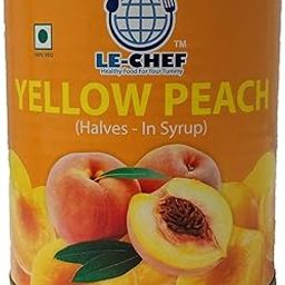 Le-Chef Yellow Peaches (Halves- In Syrup)-29