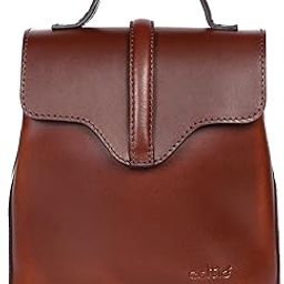Chick Leather Small Backpack for Women |Spacious bag for Daily Use, Work, College, or Shopping-image-25