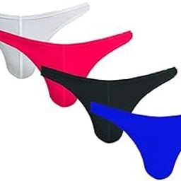 6pcs Men's G-String Thong Sexy Mens Thongs Underwear, Combo of 6 (Free Size Fit to S, M, L) (in, Alpha, XS, Regular, Standard, Multicolor)-picture-55
