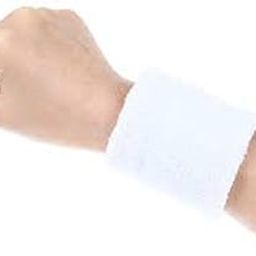 Just rider Wrist Band for Gym Workout (Pack of 2) (White)-image-75