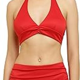 Wonen's 2 Piece High-Waist Swimsuit Bikini Set-image-62
