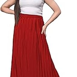 Lite Women's Midi Pleated Skirt-image-21