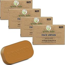 SURYANANDINI AYURVEDA Hand Made Multani Mitti Mukh Sodhak Face Ubtan |With Herbal Daily Bath Soap. Suitable For All Skin Types | 100G (Pack Of-4)-picture-42