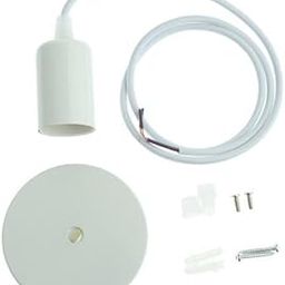 MYADDICTION 4x1 Pc Ceiling Lamp/Pendant Light Holder for E27 Screw-Type Bulb Light White-16