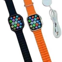 Smartwatch Fitness Tracker with Heart Rate Monitor Bluetooth Connectivity Connected Devices Wearable Technology Smart Watch-009 Pack of 2-53