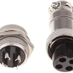 ATORSE 2xPair GX16 4Pins Waterproof Male Female Panel Metal Aviation Wire Connector-picture-21