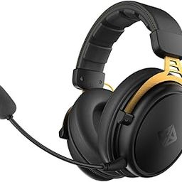 Cosmic Byte Hades 2.4Ghz Wireless + Bluetooth Headphone, Dual Mode, 20ms Latency, 100Hrs Battery Life, 53mm Driver, ENC Microphone (Black)-19