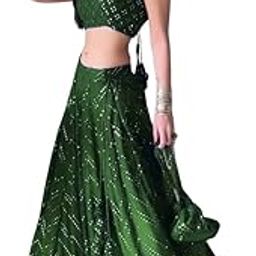 Women's Georgette & Jari Sequence Work Semi-Stitched Lehenga Choli-picture-12