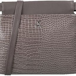 Women Grey Zip Top Sling Bag (66-7648)-image-35