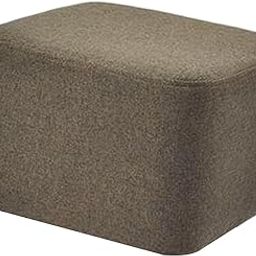 SECRET DESIRE™ Linen Cotton Footrest Foot Stool Cover for Living Room Accessory Durable Dark Brown-image-29