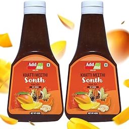 Add me Khatti Meethi Chutney Sonth 450gm Pack of 2 red Chutney Sauce and Chatni-image-36