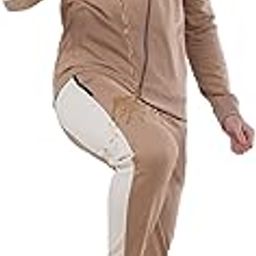 Anti Stain Anti Odor Water Repellent Stylish Unisex Co-Ord Set | Travel Edition Solid Cotton Blend Tracksuit Breathable Jacket & Pants | Secured Pockets | Available In Plus Sizes-image-5