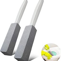 Defrko 2 Pack Toilet Cleaner Hard Water Build Up Remover With Ergonomic Handle, Toilet Bowl Stain Ring Remover-image-14