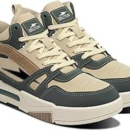 Premium Sneakers Casual Shoes Walking Shoes for Men-Green-image-13