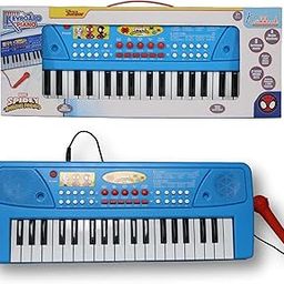 Kriiddaank Spiderman Keyboard Piano 400 - Battery Operated, Musical Note Sounds, Portable and Early Leaning for Kids | Fun & Educational Toy for Kids | Safe, Engaging & Interactive Play-image-47