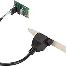 T Base Server Network Card M.2 Server Single Port Gigabit Ethernet Card Adapter M.2 B M Server for 10 32 64bit, 2.5GMbps 1000Mbps 100Mbps Transmission Speed-8