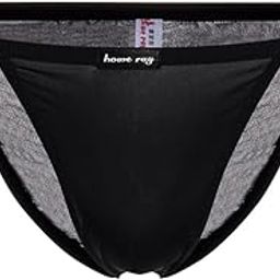 Mens Ice Silk Low Rise Briefs Underwear String Bikini Adjustable Black | Clothing Shoes & Accessories | Mens Clothing | Underwear | 1 Piece Mens Briefs Underwear.-image-35