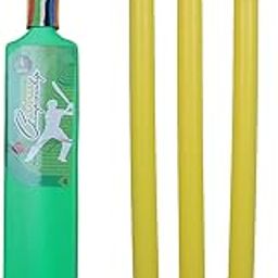R J CREATION Kid New Toy Plastic 20-20 Cricket kit for Kids Cricket Set of 3-6 Year Boys Bat & Ball Set Playing Outdoor and Indoor Sports Game Toy (Color Meny Very) (2 Number)-image-28