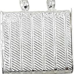 Solid Silver/Chandi 5 Line Tabiz for Women Men & Childrens (square shape)-image-46