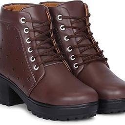 Comfortable & Stylish Casual High Heel Winter Boots For Women Ankle-image-31
