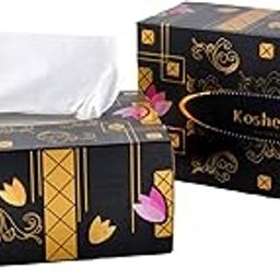Kosher 2 Ply Goldmark Facial Tissue Box, Pack of 3,200 Pulls each (Total 600 Pulls)-image-1