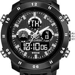 LOIS CARON Endurance Series Digital Analog Sports Watch Analog-Digital Watch - for Men LCDA8010-picture-10