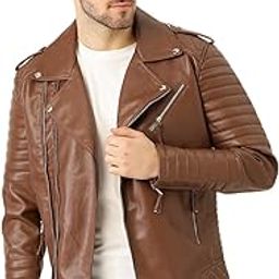 Mens Solid Biker Jacket-picture-17