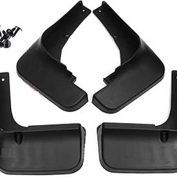 Dhanvine Car Mud Flaps O.E Type Mud Guard with Screws Compatible with Audi Q3-28