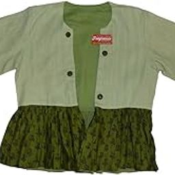 Beautiful Light Green Khadi Chanderi Silk Blazer top-image-29