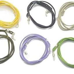 Club Bollywood®6Pcs Mixed Colors Velvet Eyegl Sungles Holder Chain Lanyard Strap| Other Vision Care| Other Vision Care|Health & Beauty |• Health & Beauty| 6 X Eyegles Cord-image-31