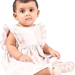 Baby Girl's Flutter Sleeves Fit & Flare Midi Dress-image-4