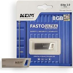 KDM FASTO Ultra USB Flash Drive 8GB | Elite 3.2 Ready| 2.0 Backward Compatible | 8GB Pendrive High Speed Storage Device-11