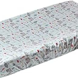 Premium Knit Diaper Changing Pad Cover"Trout" by Copper Pearl-image-17