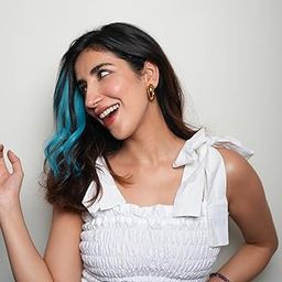 Nish Hair Strandout Coloured Clip-In Hair – Set of 2 (Unicorn Blue, 12 Inch) – 100% Human Hair, Vibrant Blue Highlights-38