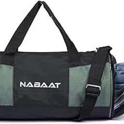VitalCarry Polyester Duffle/Gym Bag for Men & Women, Adjustable Shoulder Bag for Unisex Gym/Fitness Bag/Sports & Travel Sports Kit with Separate Shoe Compartment (Black_Grey, GMB-6)-image-88