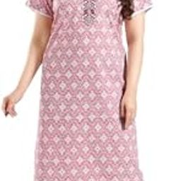 Printed Pure Cotton Nighty(10323)-image-92