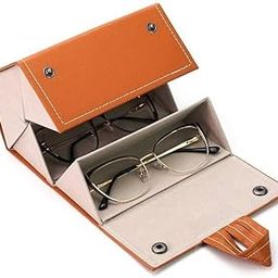 Kavid 5-Slot Glasses Organizer Case – Stylish PU Leather Storage for Eyeglasses and Sunglasses, Perfect for Travel and Home Use-image-6