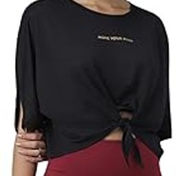 mkh Women Black DRI-FIT Relaxed FIT T-Shirt-picture-29