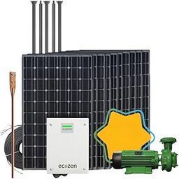 ECOZEN Ecotron Solar Surface Pump Set - Monoblock | 12 M Warranty | Controller Capacity - 10 HP | Head Size - 20M-image-13