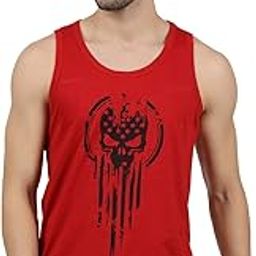 Men's Cotton Printed Regular Fit Vest-image-94
