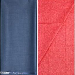 Men's Executive Shirt & Trouser Fabric Combo Set (1 Pant and Shirt Piece for Men)-image-46