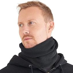 Winter Beanie Headband and Neck Gaiter - Womens Ear Warmer Mens Warm Headwrap-image-61