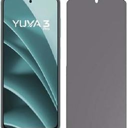 Aapraa Anti Spy Privacy Screen Guard Compatible for Lava Yuva 3 Gloss Finished-image-54