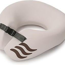 Assembly Comfortable Travel Neck Pillow - Pure Memory Foam Neck Support, Breathable & Machine Washable Cover, Ideal for Airplane Travel Kit (Biege)-19