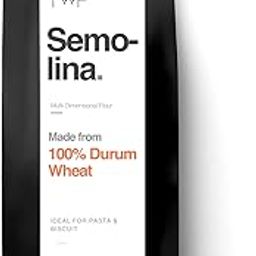 TWF Durum Wheat Semolina Flour (Sooji, Golden Yellow) for Pizza Dusting, Pasta (All Kinds), Gnocchi and Biscuits (1 Kg)-image-41
