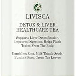 Livisca Detox & Liver Health Tea,100GM| Herbal Cleanse with Dandelion Root, Milk Thistle, Burdock & Green Tea | Natural Liver Support & Detox Tea-image-64